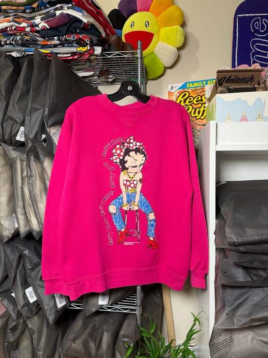 Collegeware Tops - Vintage 1994 Betty Boop Sweatshirt
